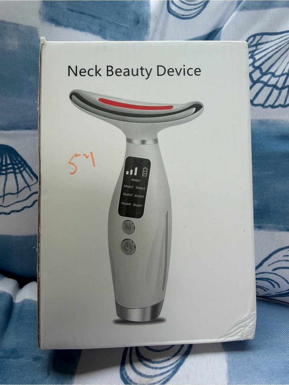 Rechargeable 7-Mode LED Neck Beauty Device